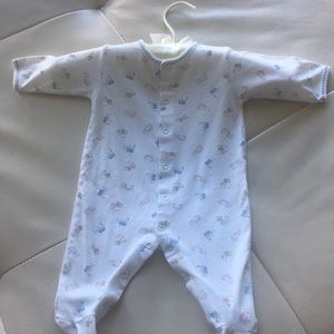 100% Pima 3/$20 BabyCotton Boy footie